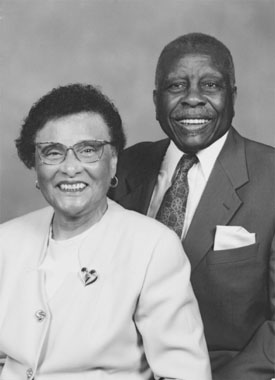 The author Alethia George and the Reverend Samuel George. His Cross Never Burns. Reverend George was an inspirational pastor, a civil rights warrior, and a community activist in both Fort Lauderdale, Florida and in Pittsburgh, Pennsylvania.